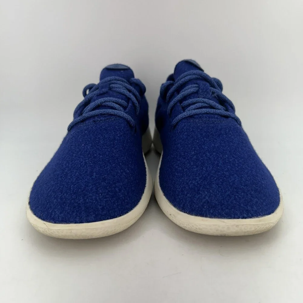 Allbirds Shoes Mens Size 11 Blue Wool Runners Casual Sneakers Golf Lace Up